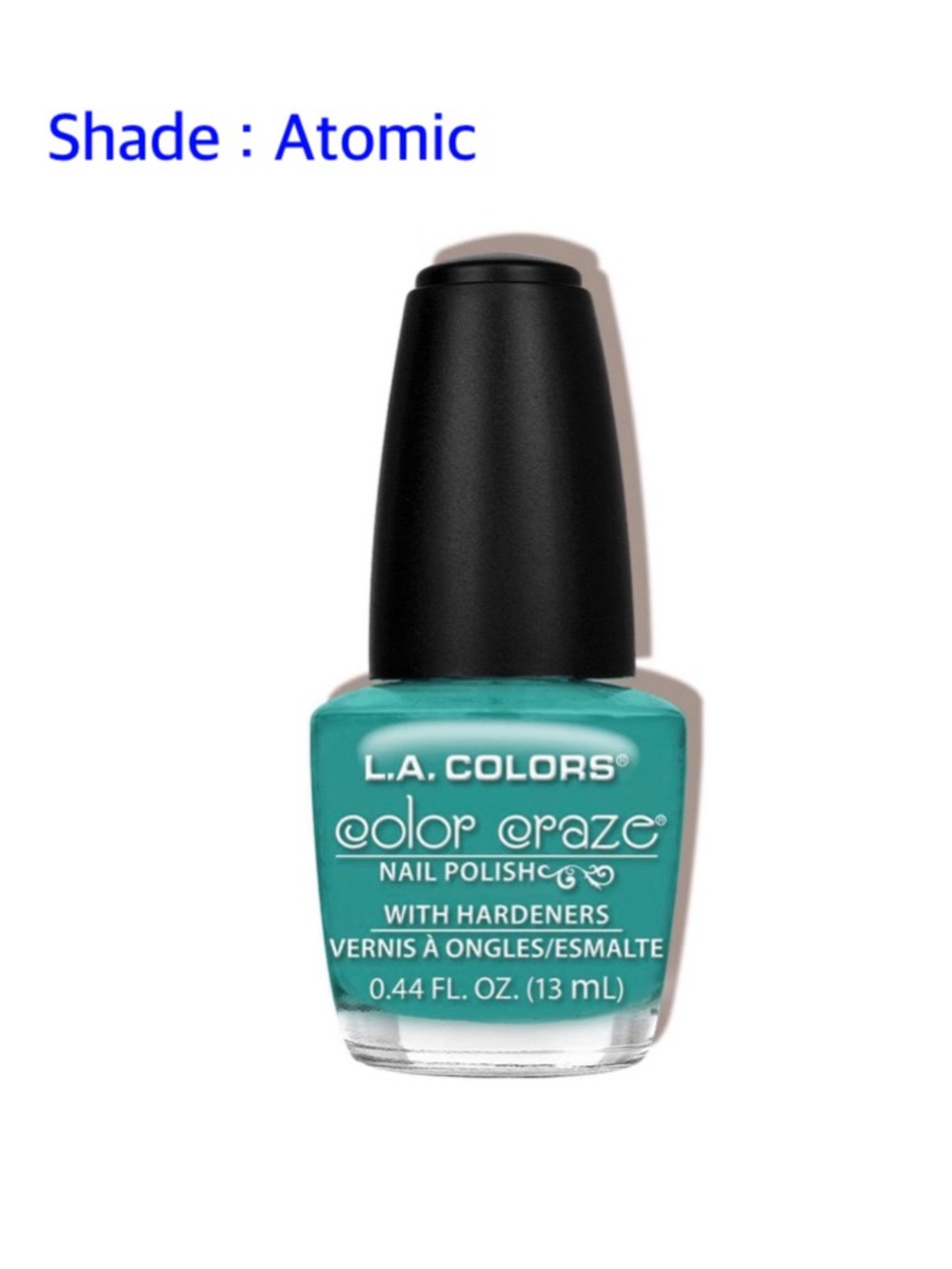 L.A. COLORS Color Craze Nail Polish - atomic